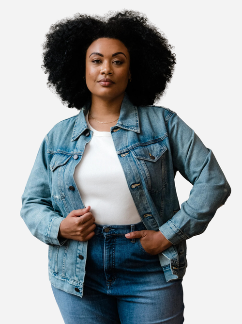 Able The Merly Jacket In Clean Wash