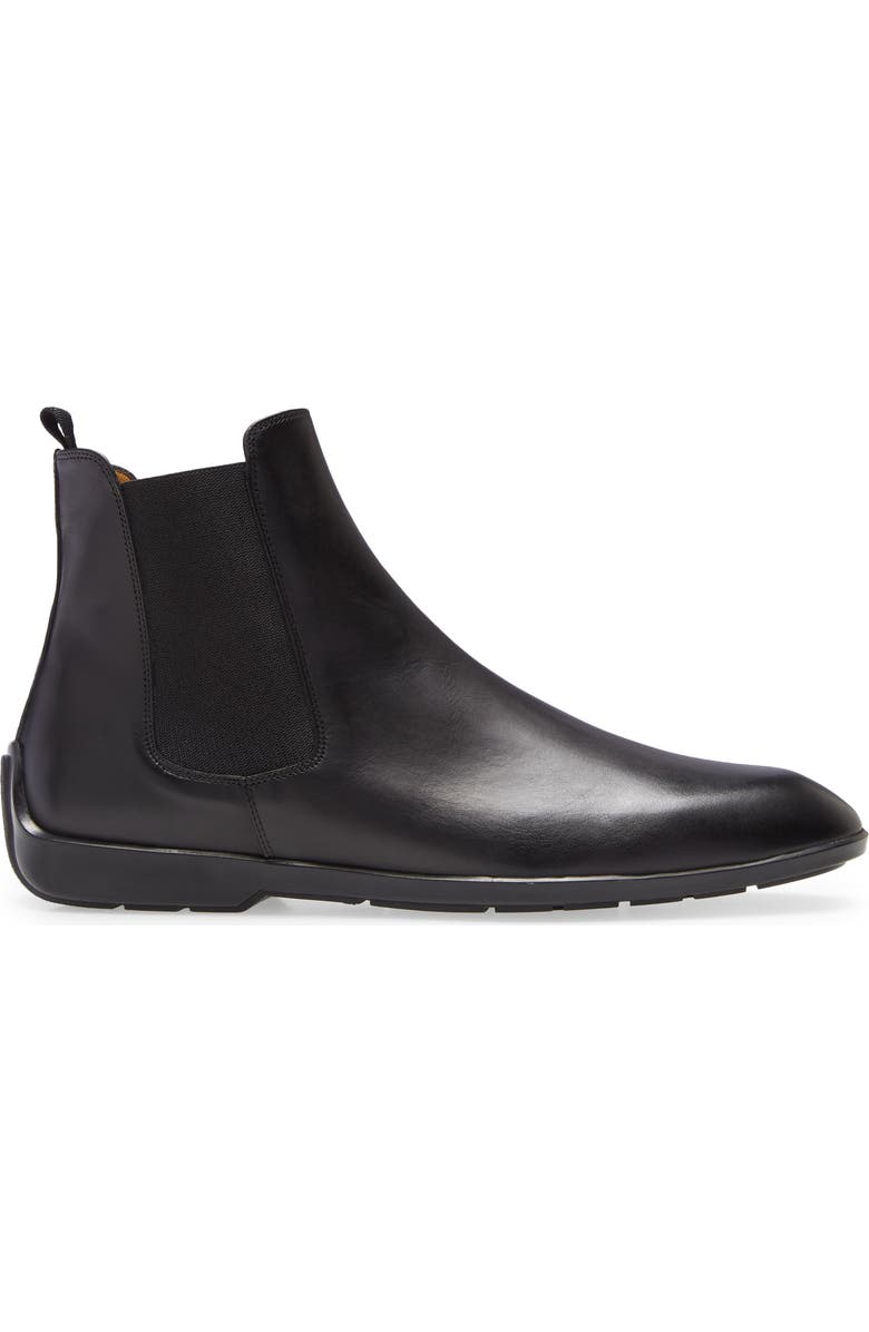 Mezlan Warden Chelsea Boot, Alternate, color, Black
