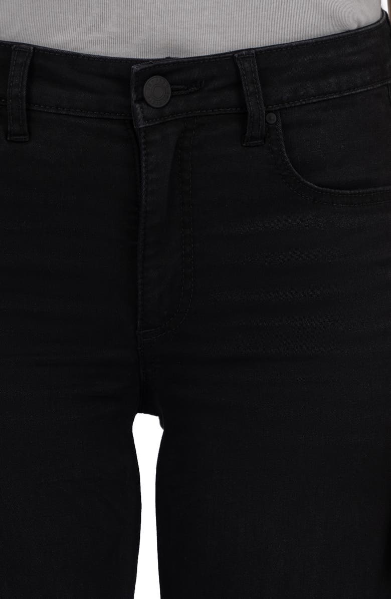 KUT from the Kloth Stella High Waist Raw Hem Flare Jeans, Alternate, color, Uplifting