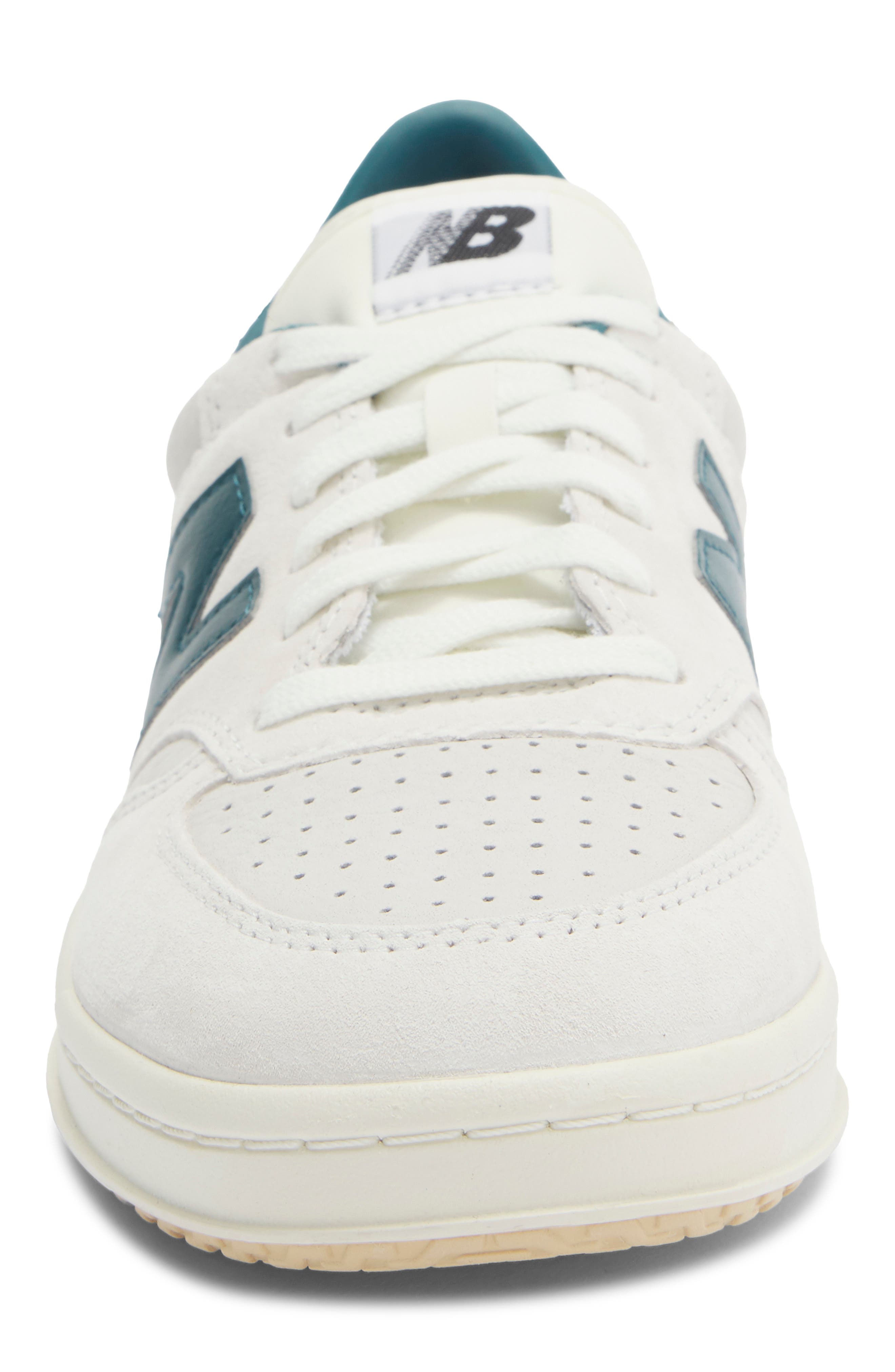 T500 Tennis Sneaker, Alternate, color, REFLECTION/ MEDUSA GREEN