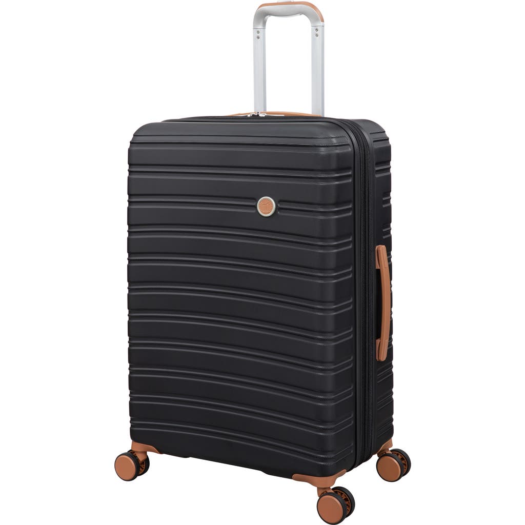 It Luggage Fusional 27-inch Expandable Hardshell Suitcase In Black
