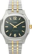 Timex® Marquis Croc-Embossed Leather Strap Watch