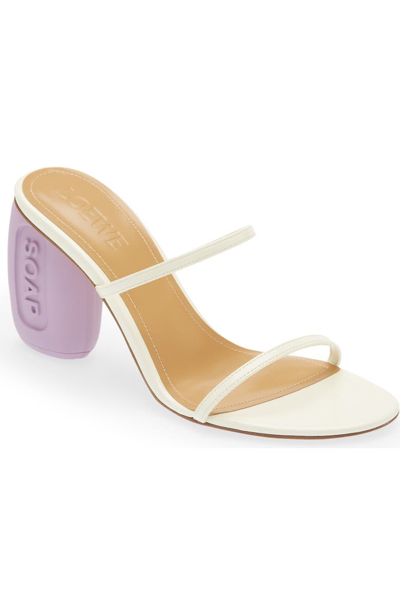 Loewe Block Heel Slide Sandal, Main, color,