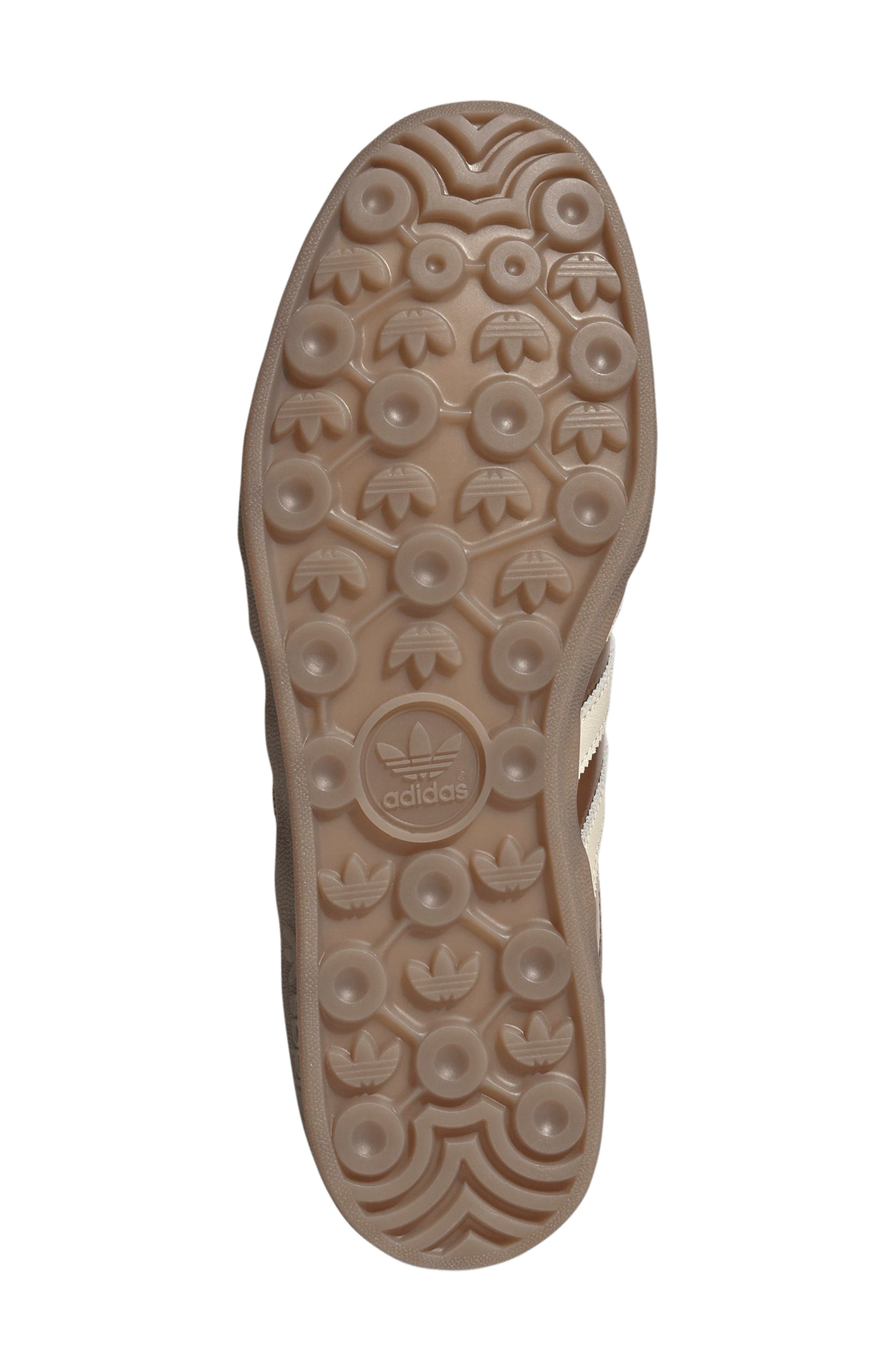 adidas Gazelle Indoor Sneaker, Alternate, color, Brown/ Wonder White/ Gum5