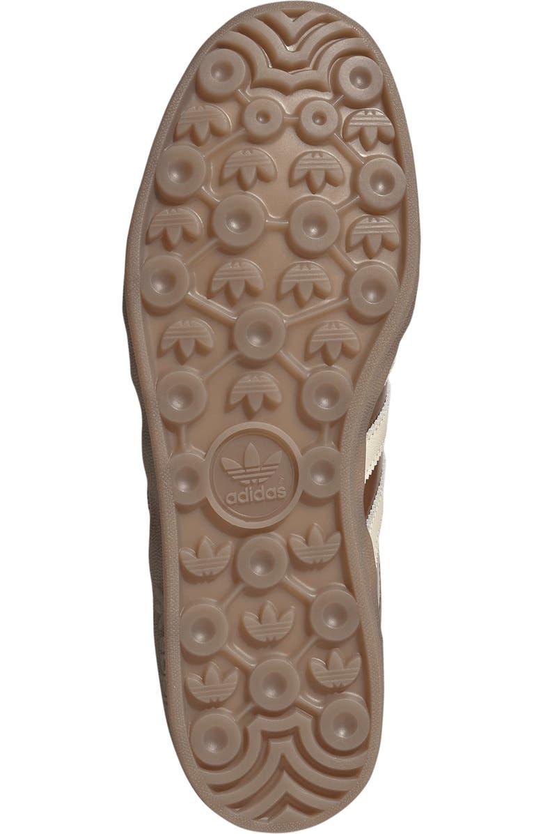 adidas Gazelle Indoor Sneaker, Alternate, color, Brown/ Wonder White/ Gum5