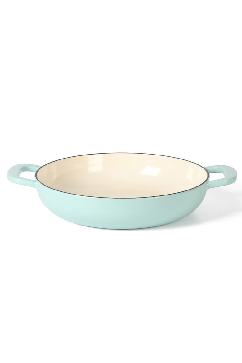 Gatwick 3.5-Quart Enameled Cast Iron Dutch Oven Braiser with Lid, Alternate, color, Martha Blue