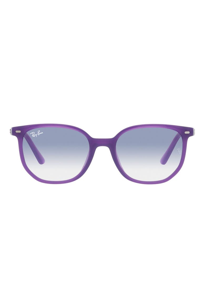 Kids' Elliot Junior 46mm Square Sunglasses, Main, color, OPAL VIOLET