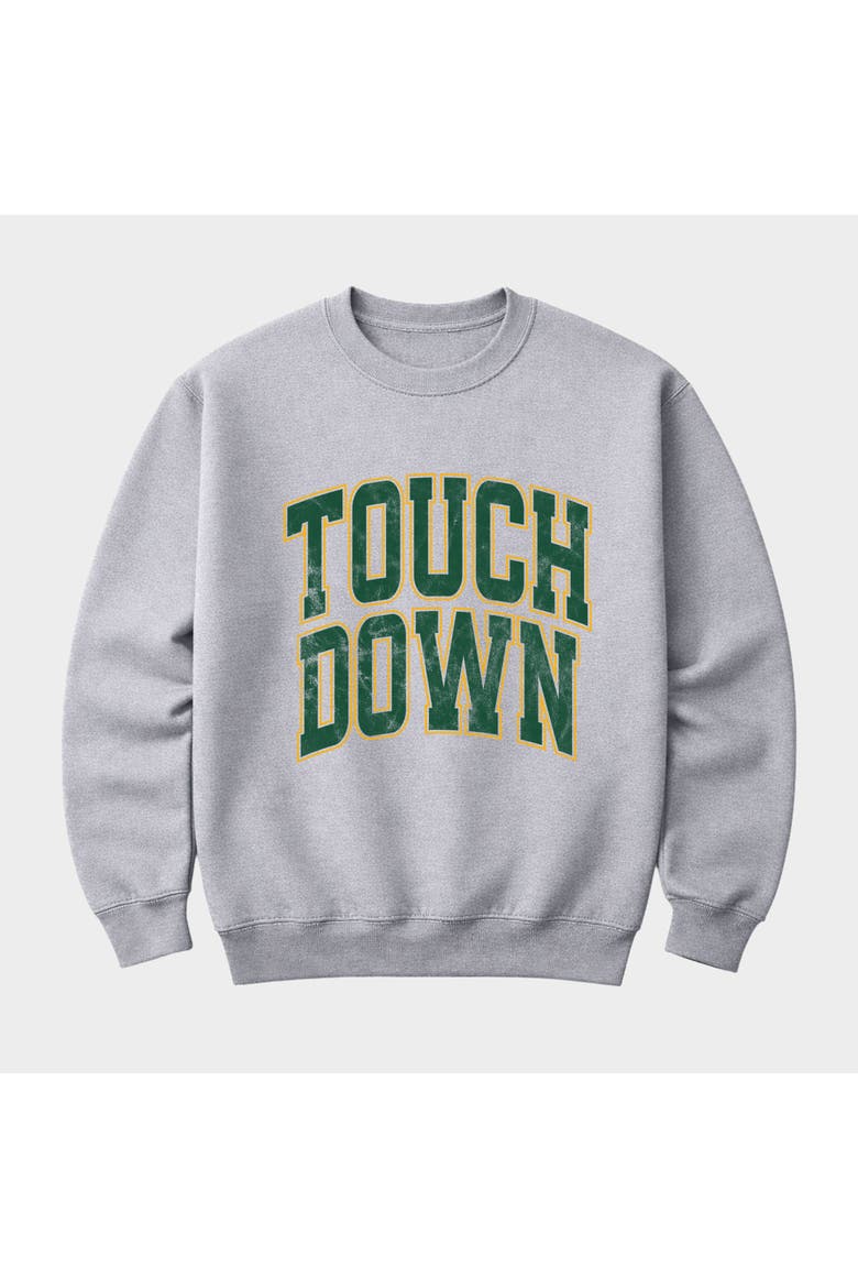 Touchdown Stacked Sweatshirt, Alternate, color, Graphite