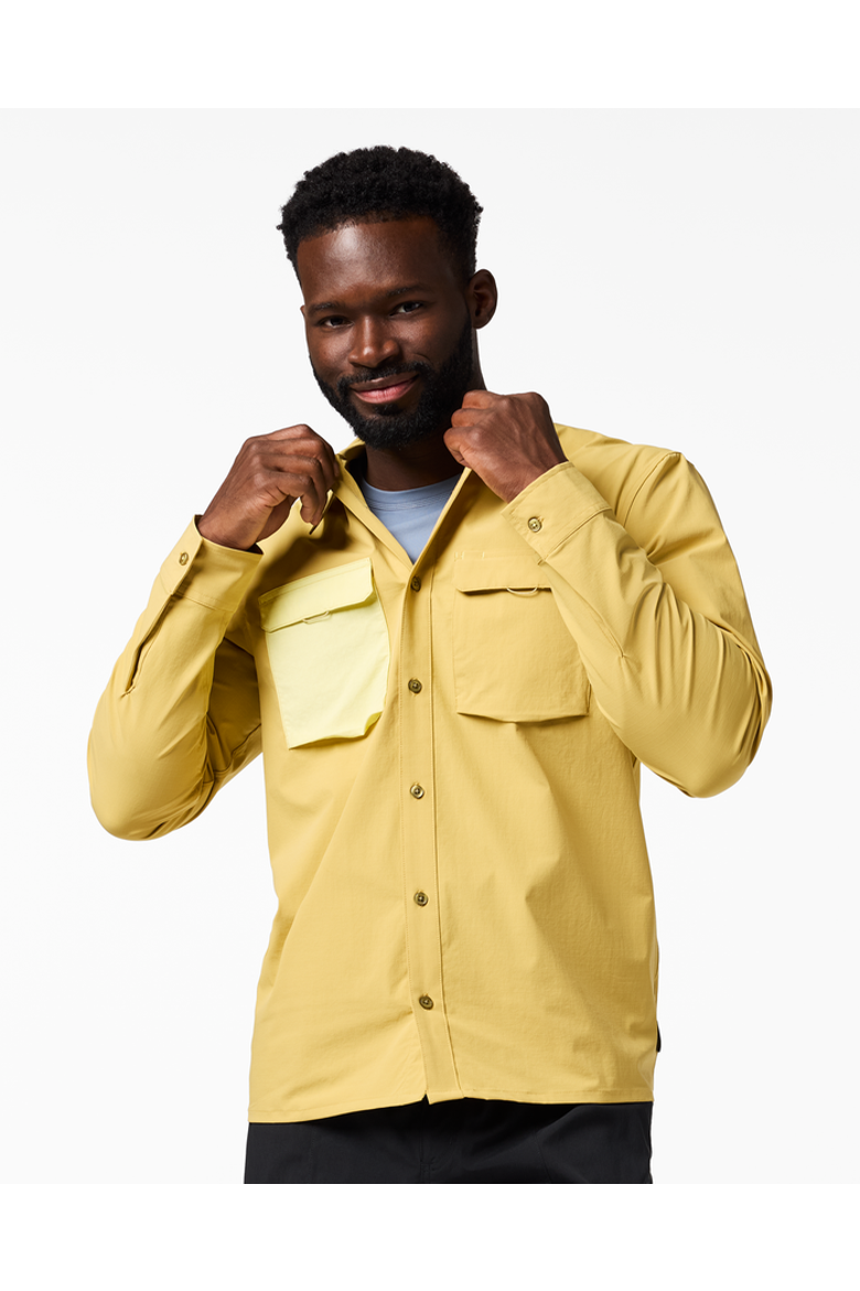 Solta Long-Sleeve Sun Shirt - Men's, Main, color, Husk