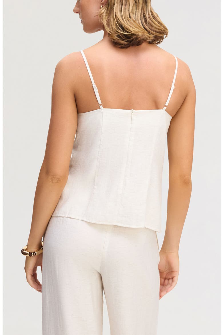 3D Flower Camisole, Alternate, color, ECRU