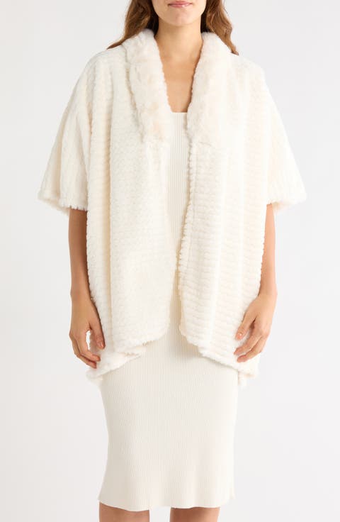 Open Front Knit Ruana