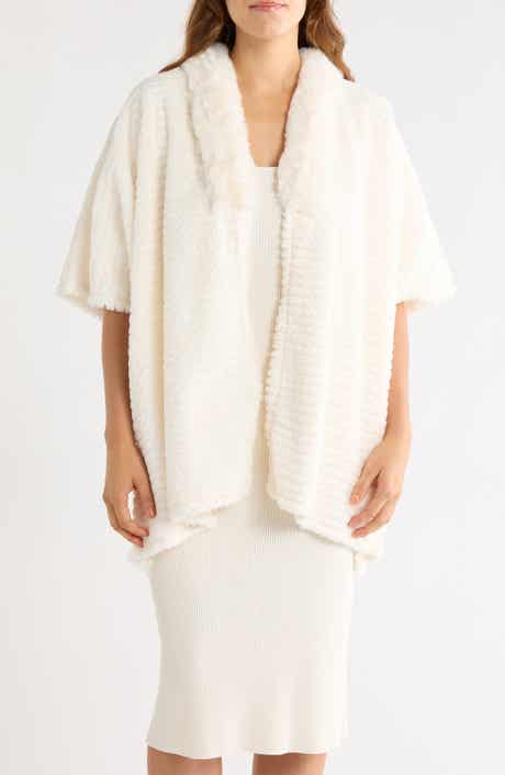 Open Front Knit Ruana
