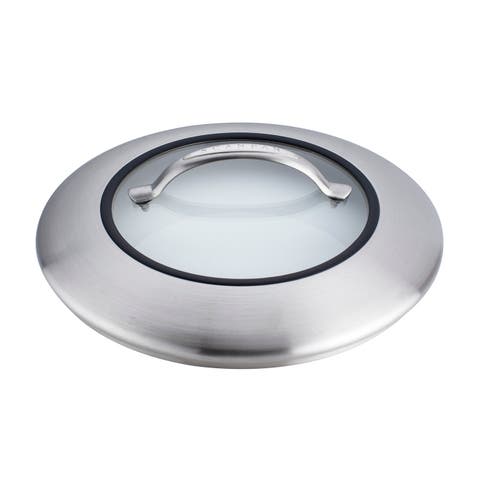 CTX 7 Inch Steel & Glass Lid