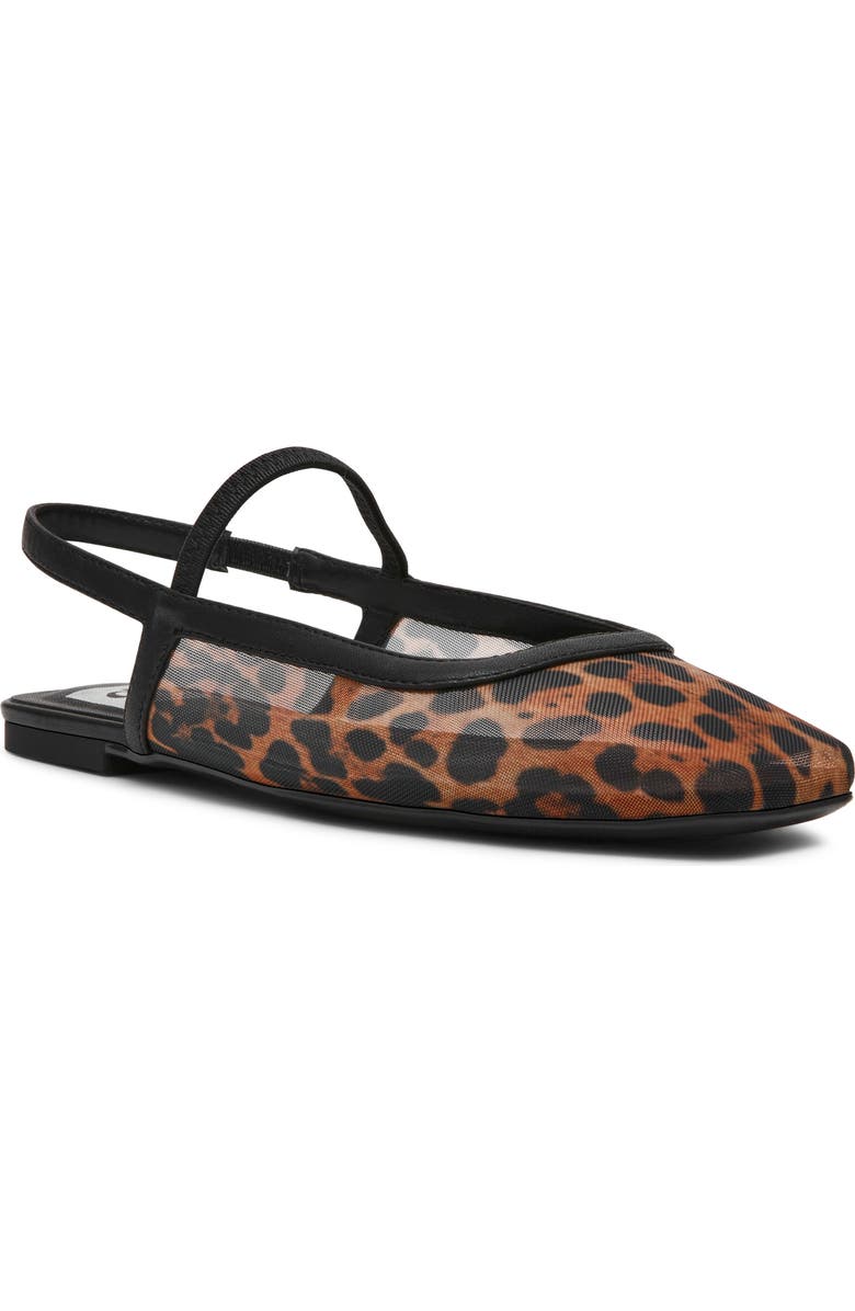 DV by Dolce Vita Fiera Slingback Flat, Main, color, Leopard