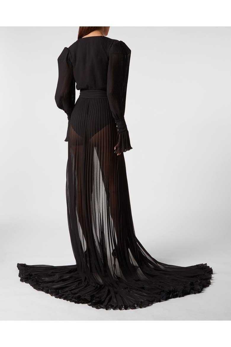 Long Dress Women, Alternate, color, black