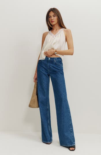 Carry Slouchy Wide Leg Jeans