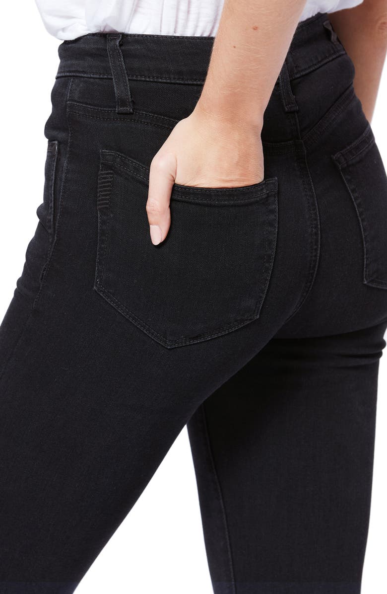 PAIGE Transcend - Colette Seamed Crop Flare Jeans, Alternate, color, 