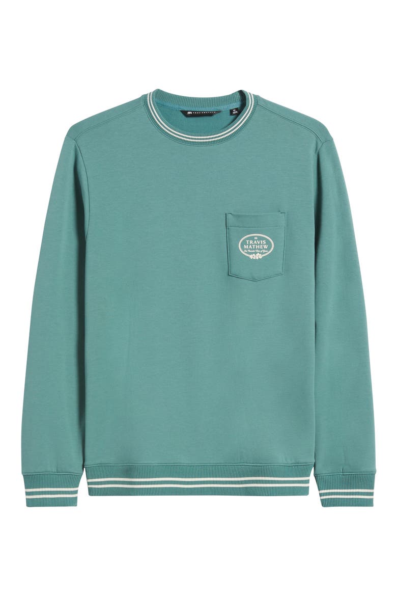 VIP Ticket Pullover Sweatshirt, Alternate, color, SILVER PINE