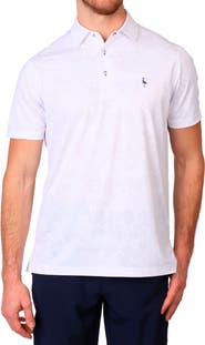 TailorByrd Honeycomb Textured Performance Polo