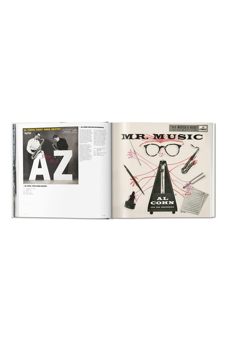 'Jazz Covers' Book, Alternate, color, WHITE