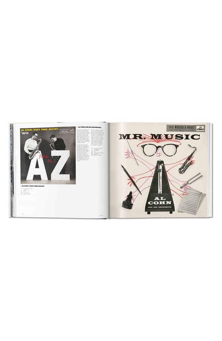 Taschen Books 'Jazz Covers' Book, Alternate, color,