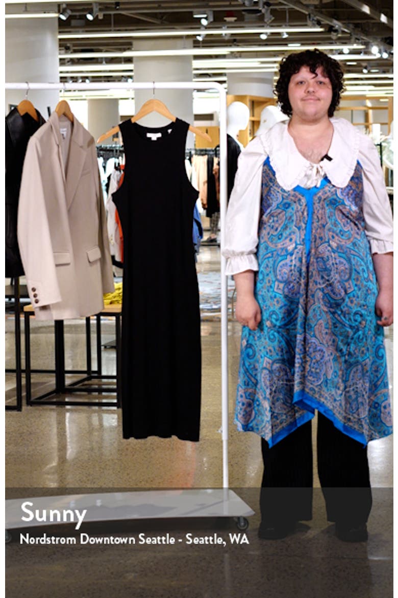 Rib Tank Midi Dress video