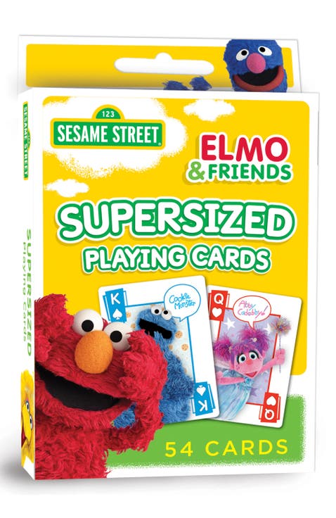 Sesame Street Jumbo Playing Cards