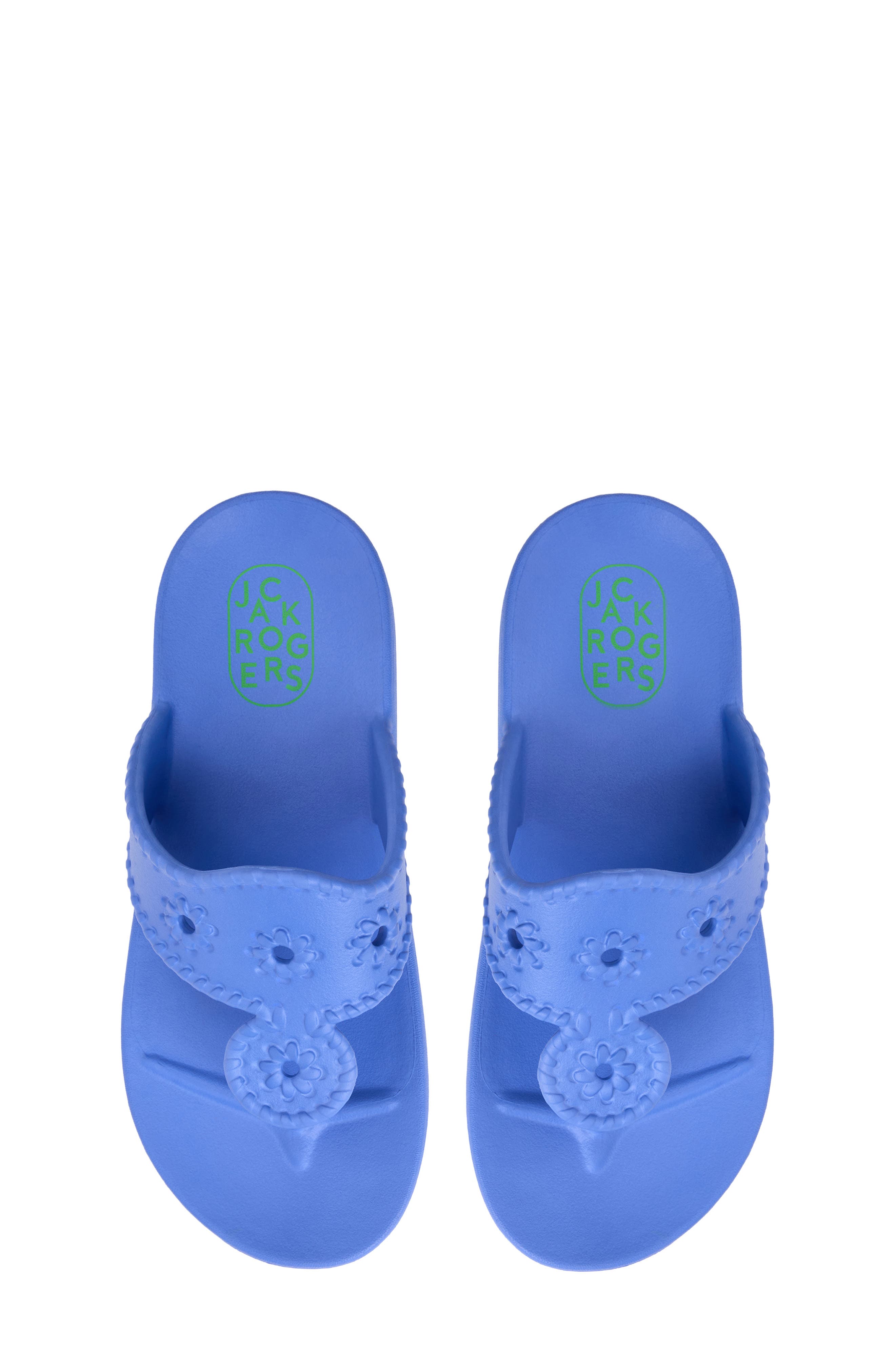 Kids' Jacks Flip Flop, Alternate, color, PERIWINKLE