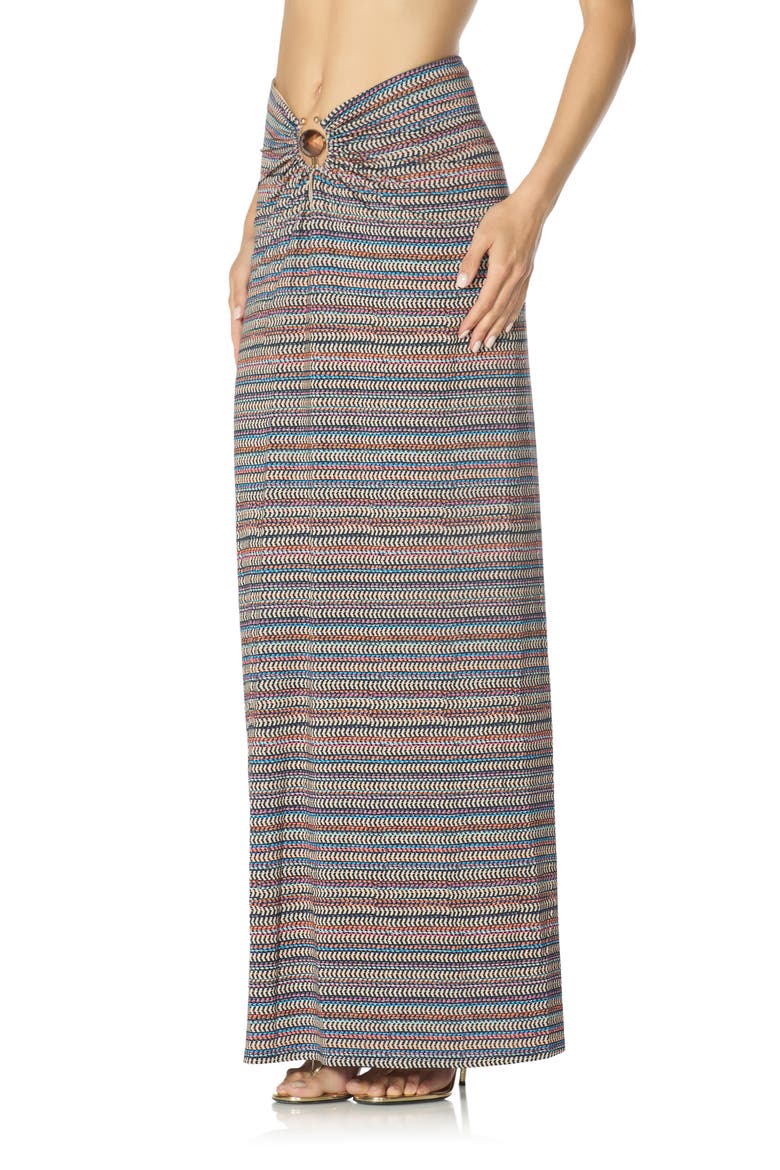 Carr Maxi Skirt, Alternate, color, CHEVRON STRIPE