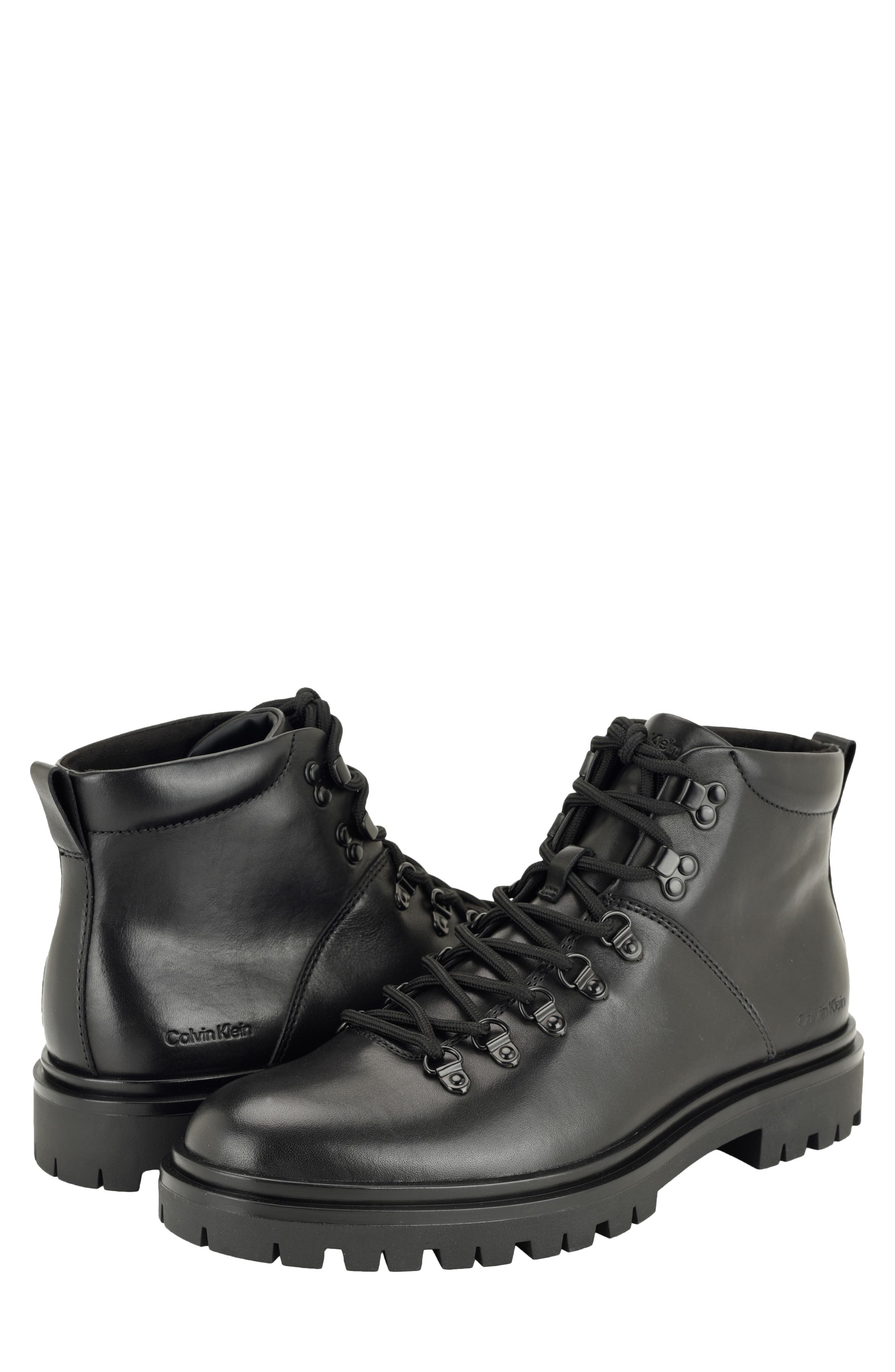Calvin Klein Biorgen Leather Boot (Men) | Nordstrom