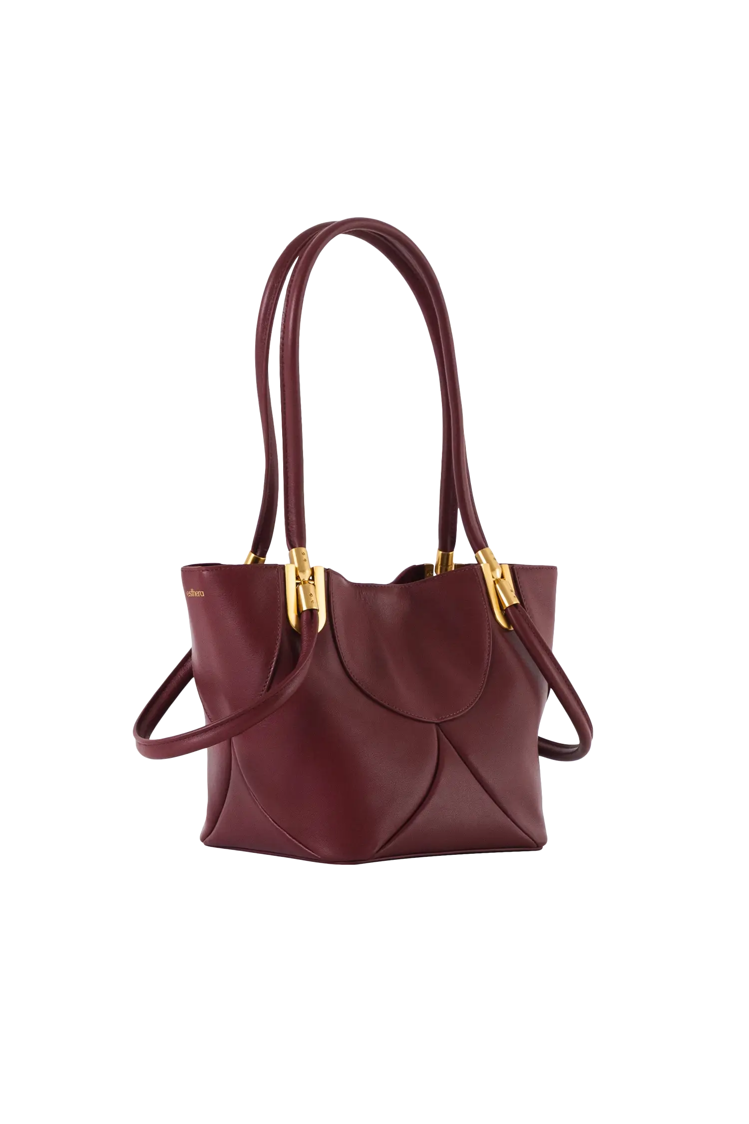 4PM Leather Mini Handbag, Alternate, color, Burgundy