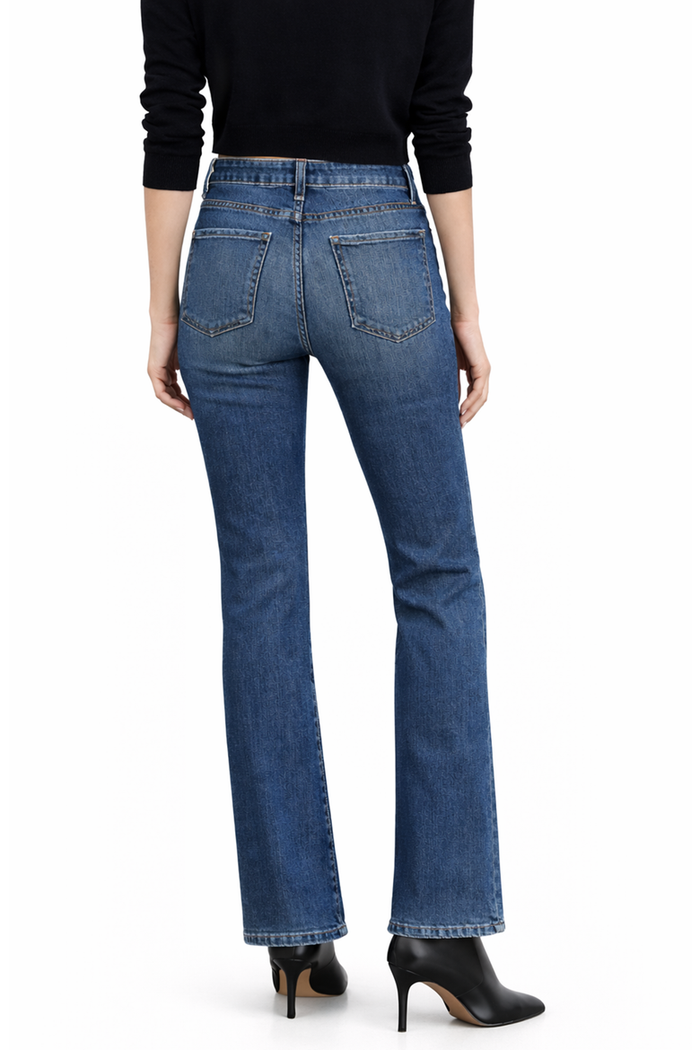 Lily High Boot Jeans, Alternate, color, St. Tropez
