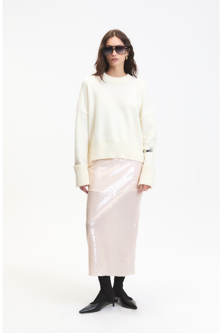 Ryan Crewneck Sweater, Alternate, color, ECRU