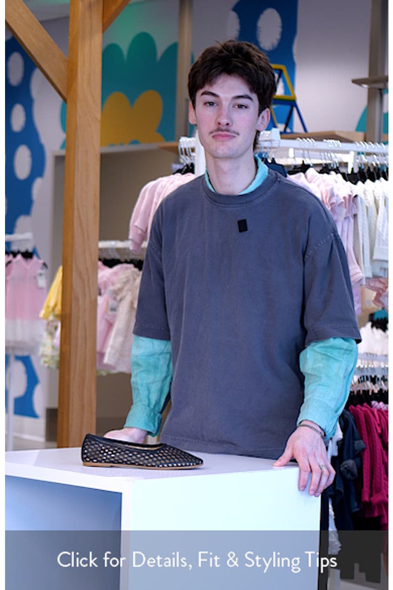 Swiftlet Perforated Ballet Shoe video