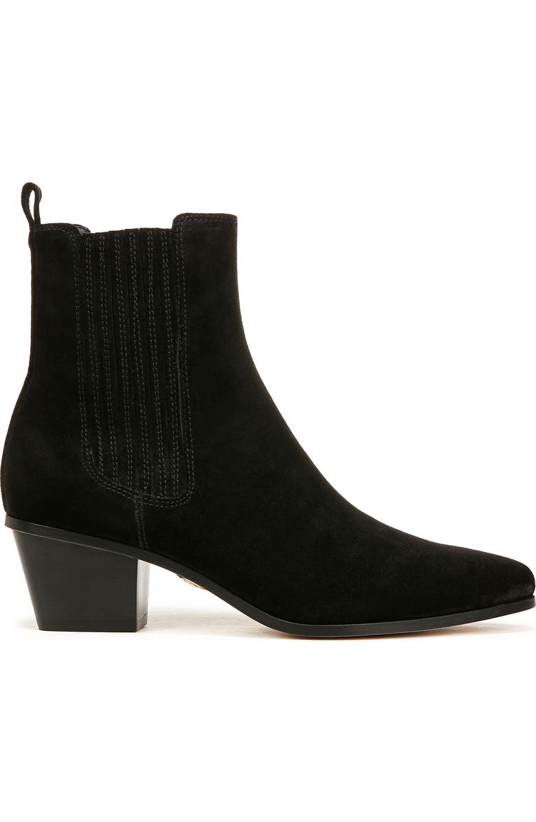 Veronica Beard Alina Chelsea Boot, Alternate, color, Black