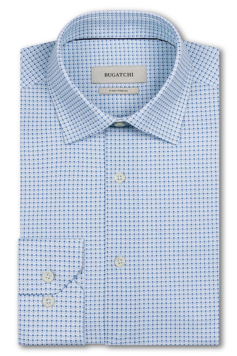 James OoohCotton® Geo Print Button-Up Shirt, Alternate, color, SEAFOAM
