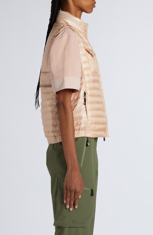 Moncler Grenoble Gumiane Quilted Puffer Vest In Tuscany