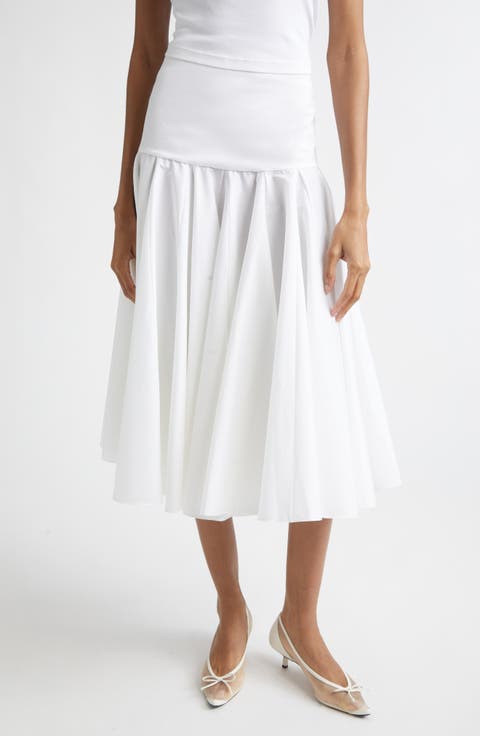 Le Jupon Asymmetric Midi Skirt