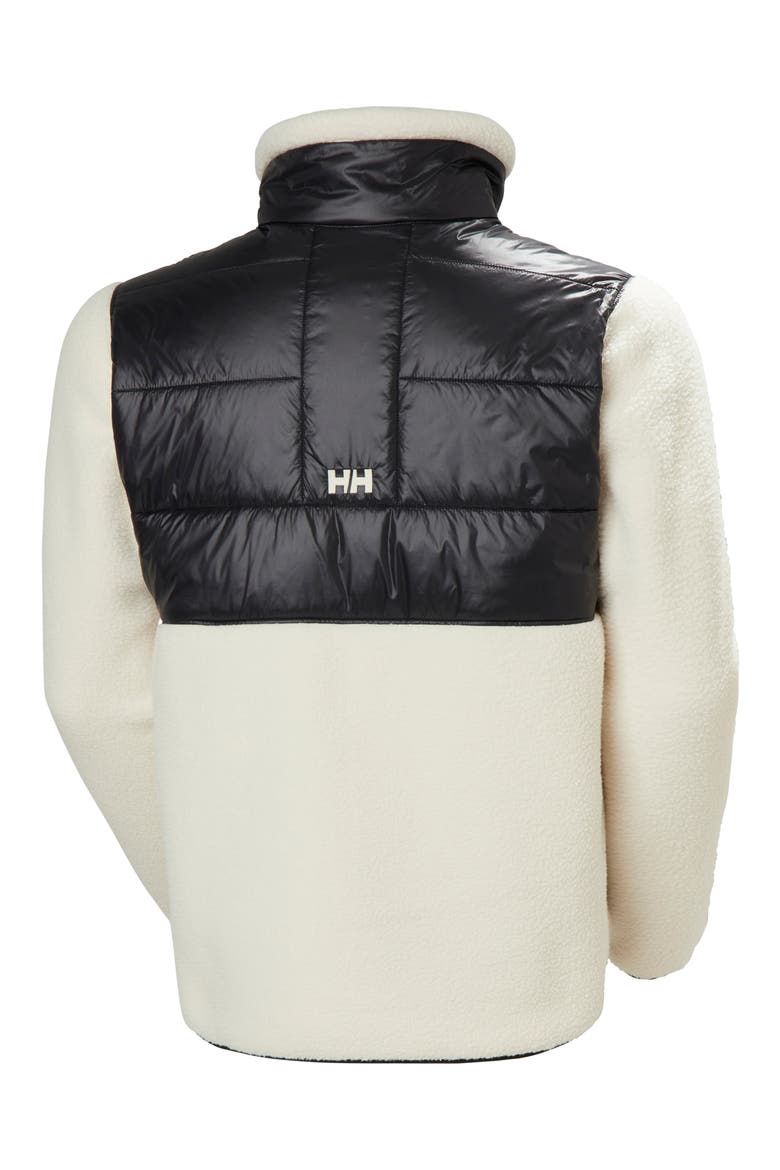 Village Hybrid Mixed Media Jacket, Alternate, color, BLACK