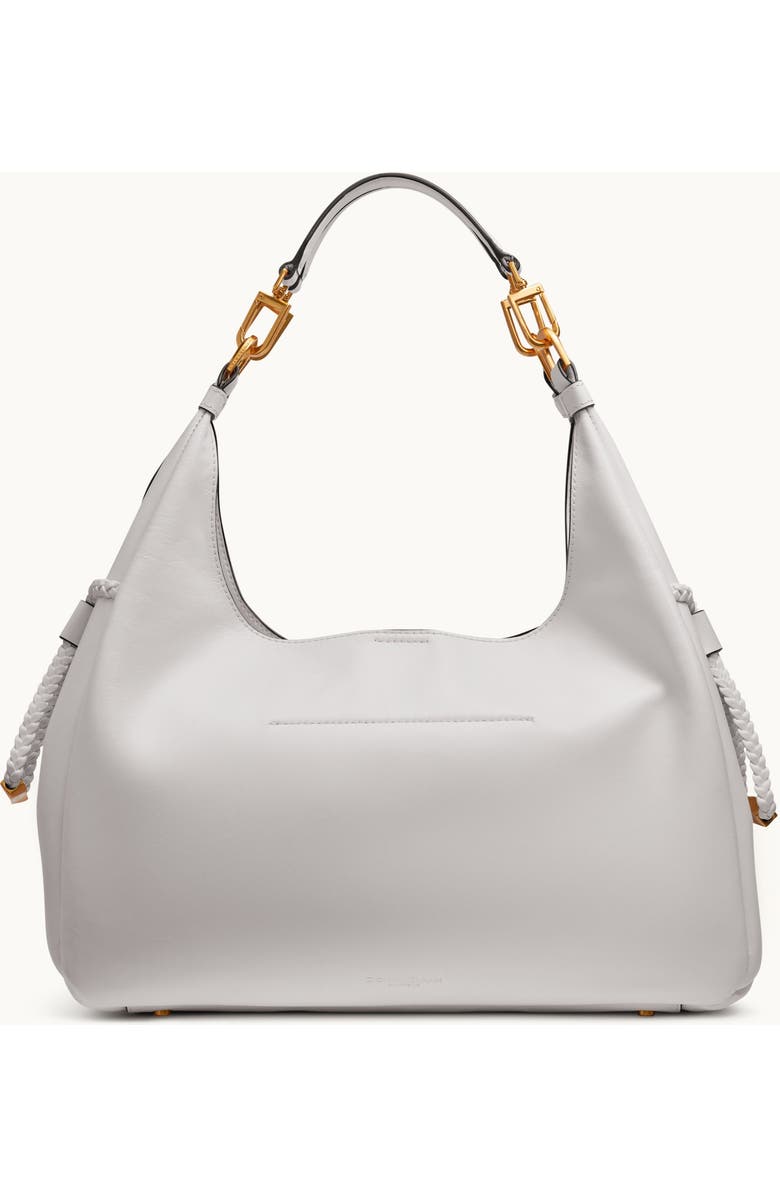 Donna Karan New York Bellerose Hobo, Alternate, color, Brillant White