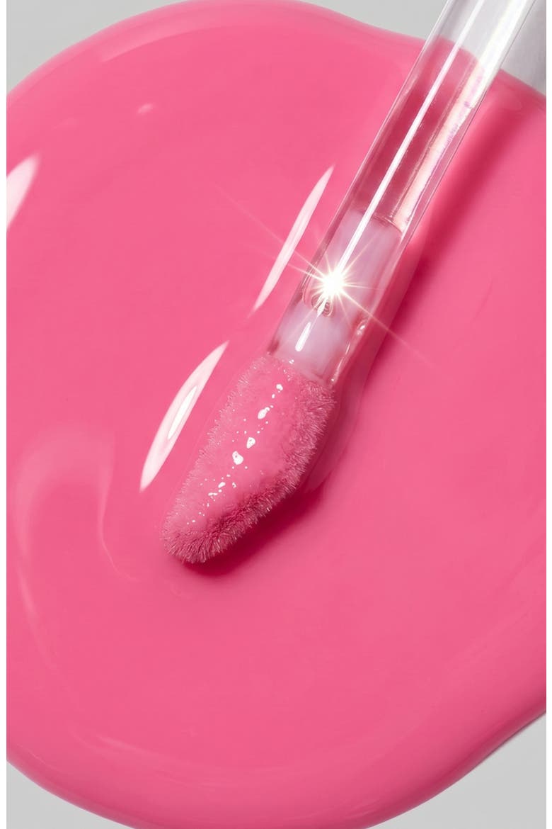 Lip Gloss with Lock Charm, Alternate, color, PINK