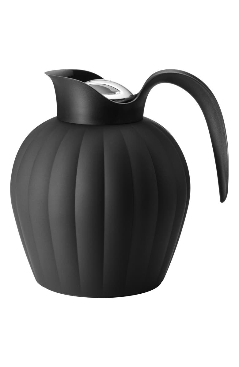 Georg Jensen Bernadotte Thermo Jug, Main, color, Black