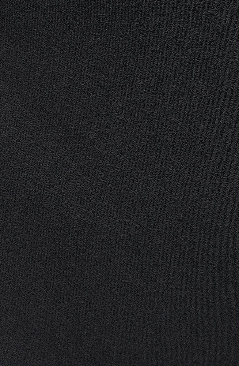 TOM FORD One Shoulder Crepe Cady Gown, Alternate, color, Black