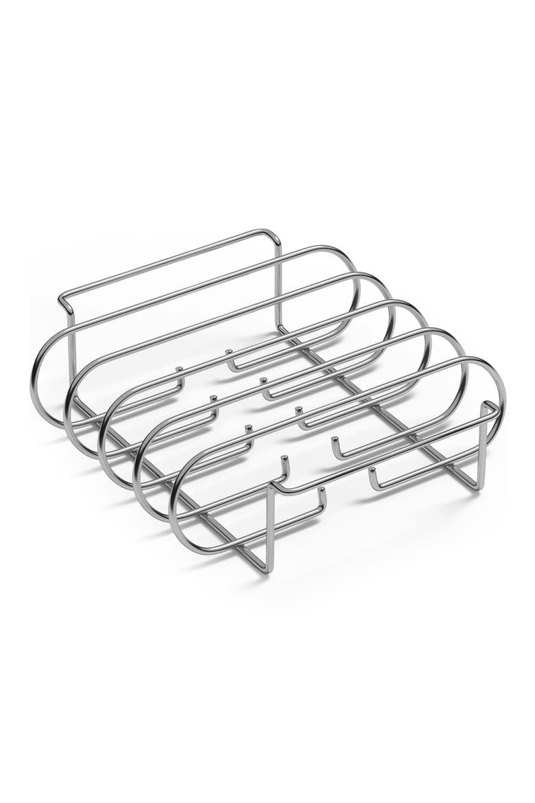 Nonstick Rib Rack, Main, color, SILVER