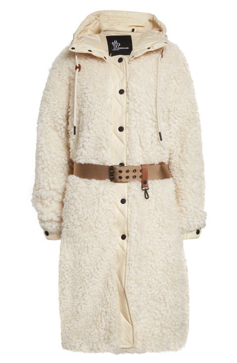 Blavet Teddy Fleece Long Coat