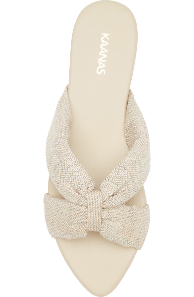 Kaanas Banha Pointed Toe Slide Sandal, Alternate, color,