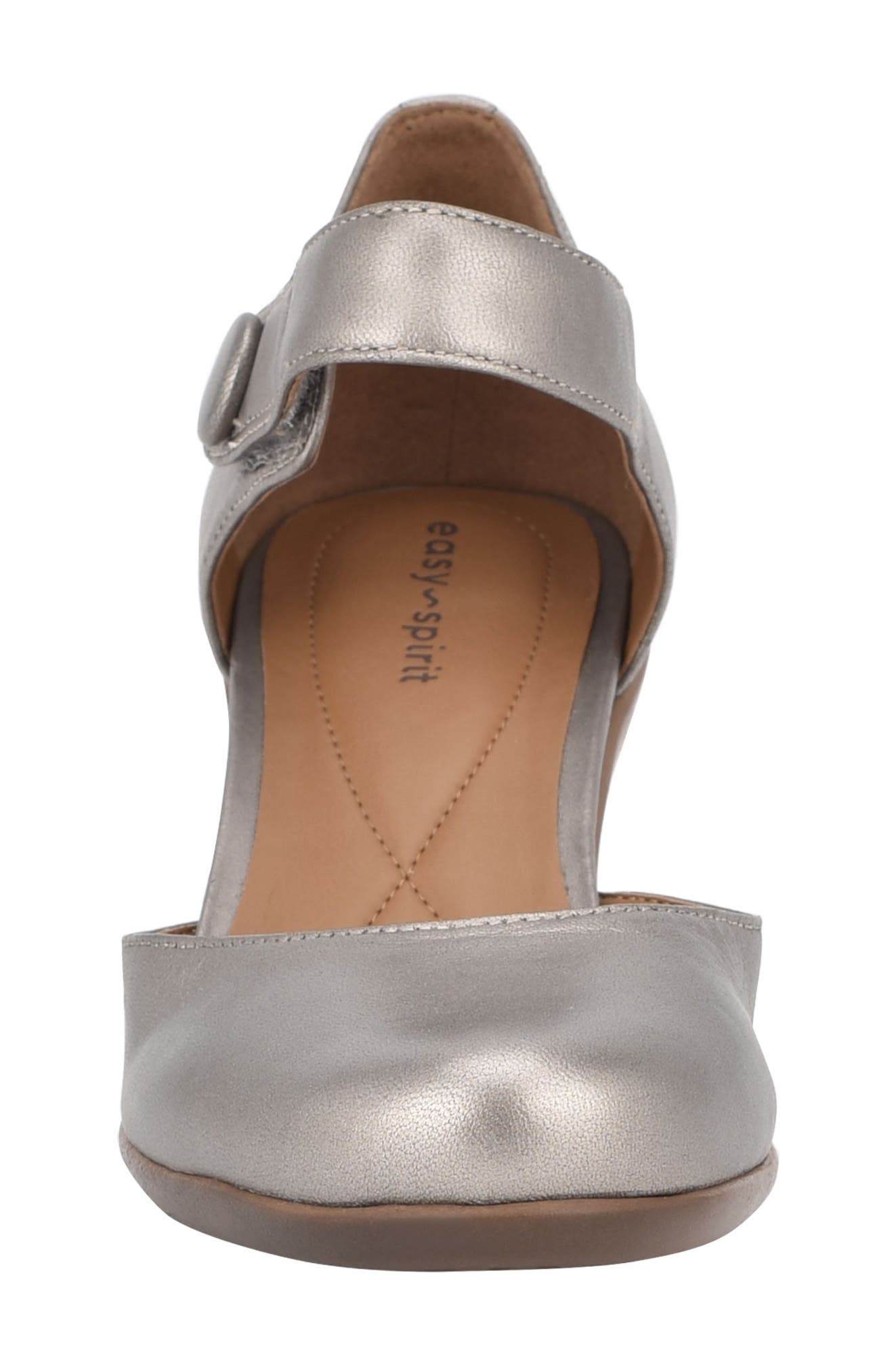 Clarice Pump, Alternate, color, PEWTER LEATHER