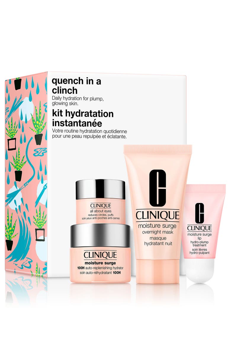 Clinique Quench In A Cinch: Moisture Surge Set, Main, color, 