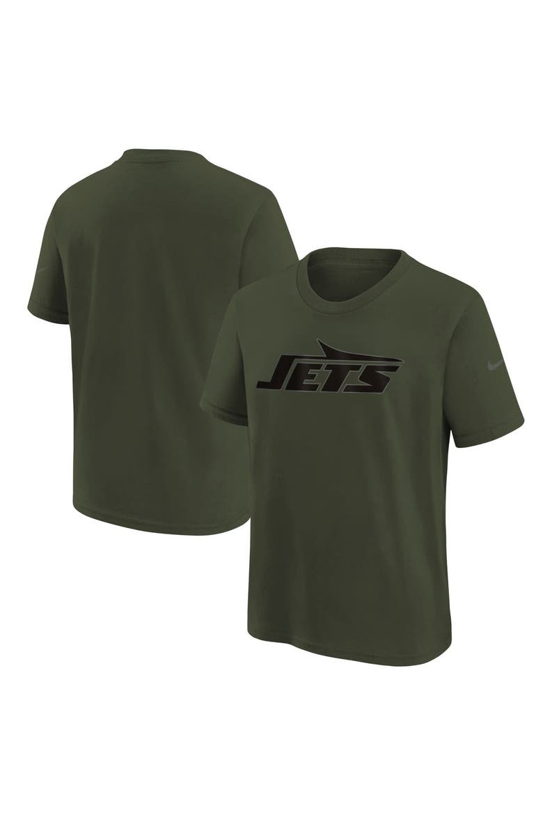Youth Nike  Gotham Green New York Jets 2025 Rivalries Collection T-Shirt, Main, color, Green