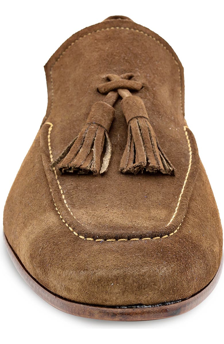 Mezlan English Tassel Loafer, Alternate, color, Chestnut